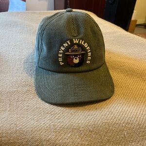Smokey Bear Corduroy Hat